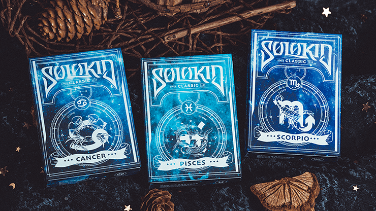 Carti de joc Solokid Pisces by SoloKid Playing Cards - Carti De Joc Premium