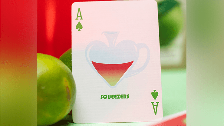 Carti de joc Squeezers V4 by Organic Playing Cards and Riffle Shuffle - Carti De Joc Premium