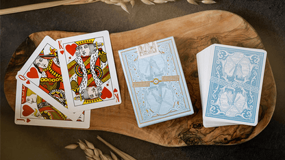 Carti de joc The Windmill Back (Azure Blue Edition) by Arcadia Playing Cards - Carti De Joc Premium