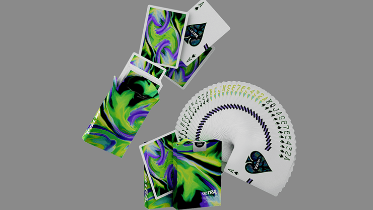 Carti de joc Ultra Green by Gemini Decks - Carti De Joc Premium