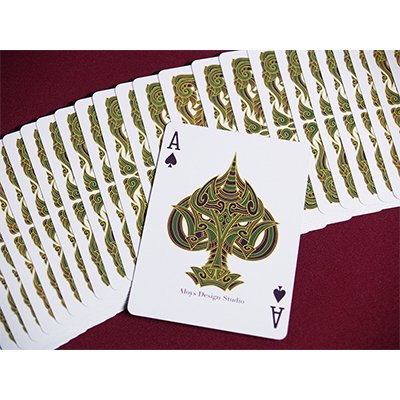 Carti de joc Unicorn Emerald (Deschis) by Aloy Studios - Carti De Joc Premium