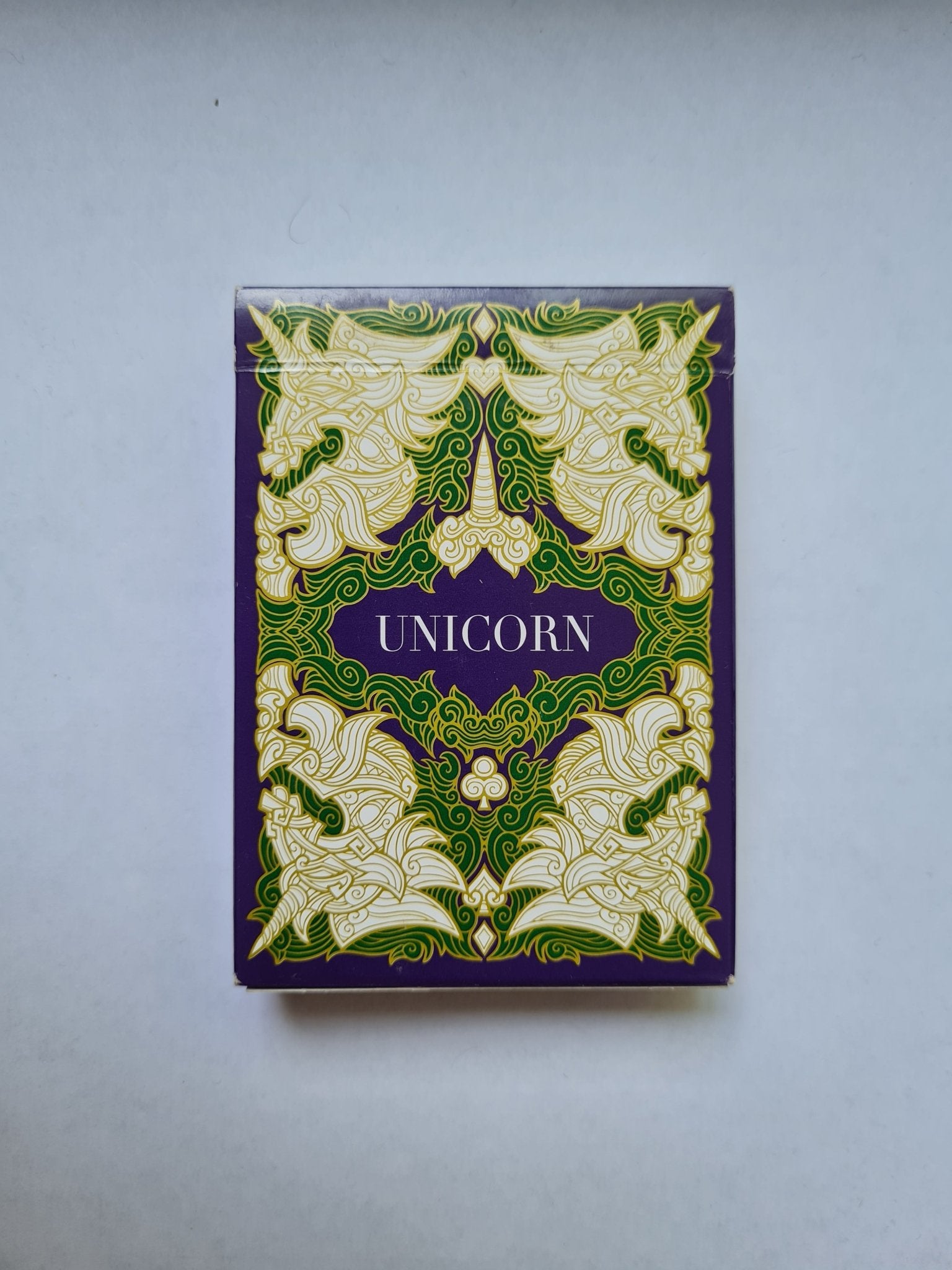 Carti de joc Unicorn Emerald (Deschis) by Aloy Studios - Carti De Joc Premium