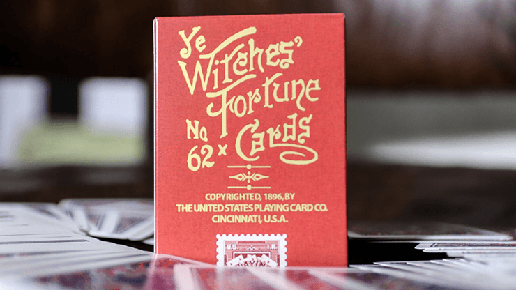 Carti de joc Ye Witches' Fortune Cards (1 Way Back Red Box) by PlayingCardDecks - Carti De Joc Premium