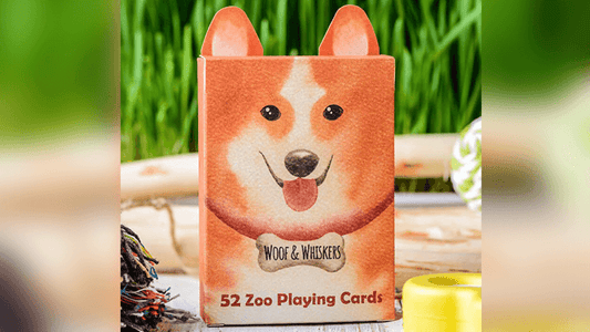 Carti de joc Zoo 52 Woof Whiskers by Elephant Playing Cards - Carti De Joc Premium