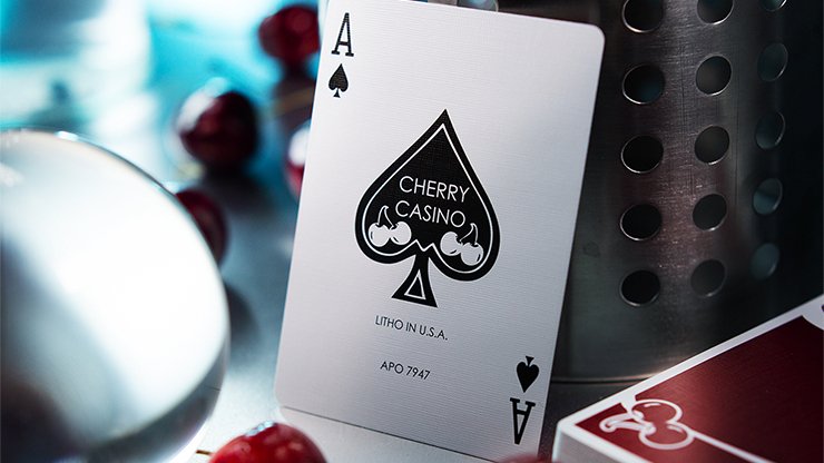 Cherry Casino Reno Red by Pure Imagination Projects - Carti De Joc Premium