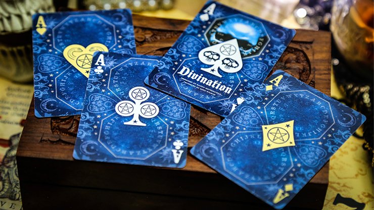 Divination Blue by Midnight Cards - Carti De Joc Premium