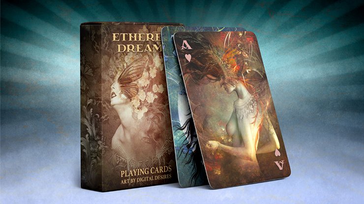 Ethereal Dreams Limited Poker by Mind's Eye Playing Cards & MAX Playing Cards - Carti De Joc Premium