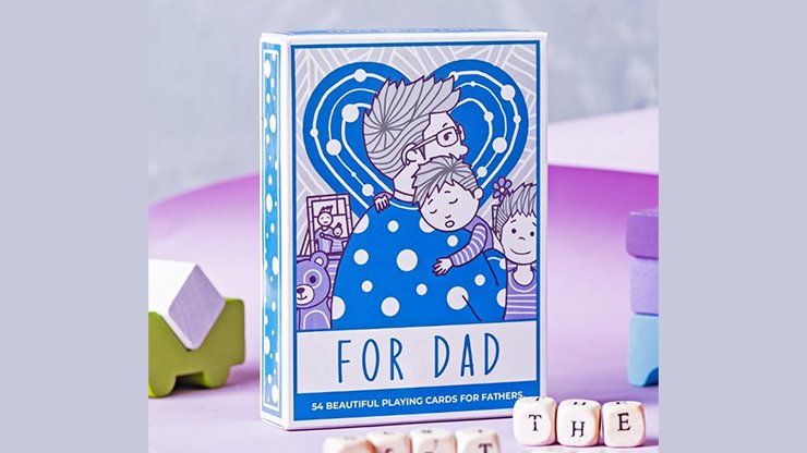 For Dad by Elephant Playing Cards - Carti De Joc Premium