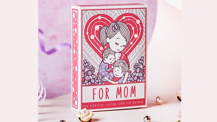 For Mom by Elephant Playing Cards - Carti De Joc Premium