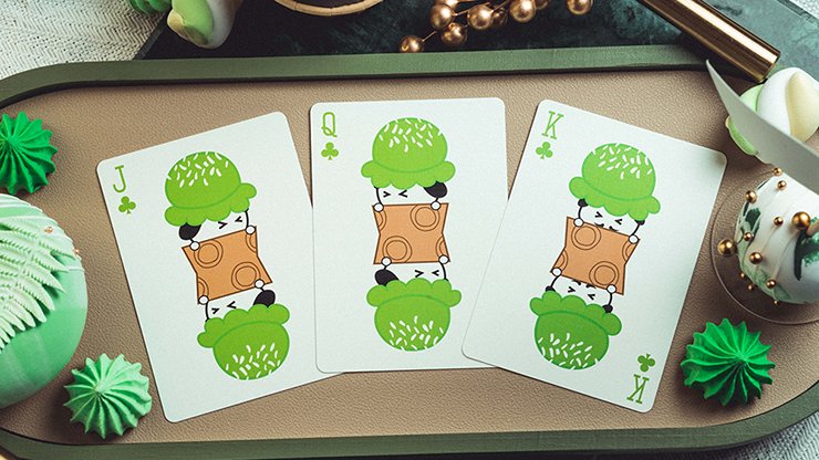 Glace Green by Bacon Playing Card Company - Carti De Joc Premium