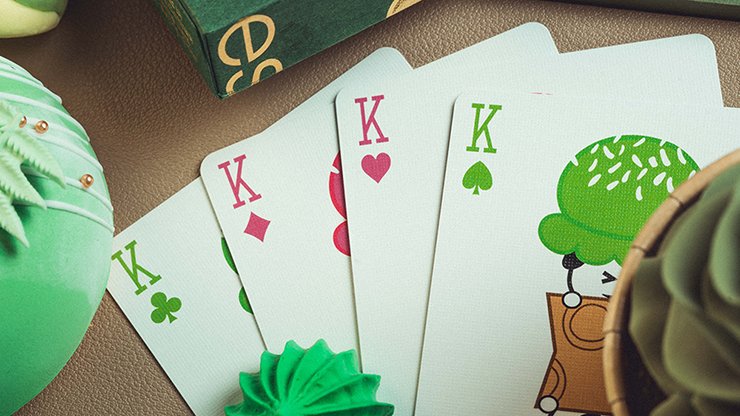 Glace Green by Bacon Playing Card Company - Carti De Joc Premium