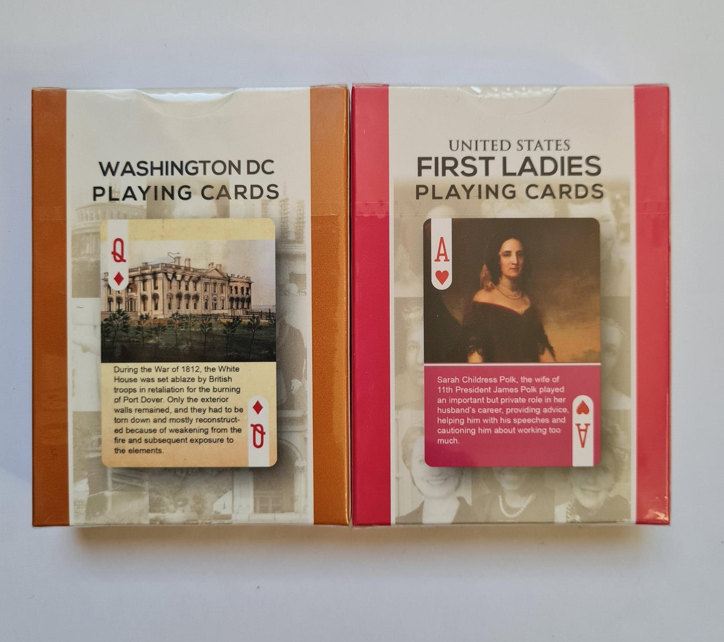 History Of First Ladies & Washington SET 2 pack by Barclay Mountain - Carti De Joc Premium