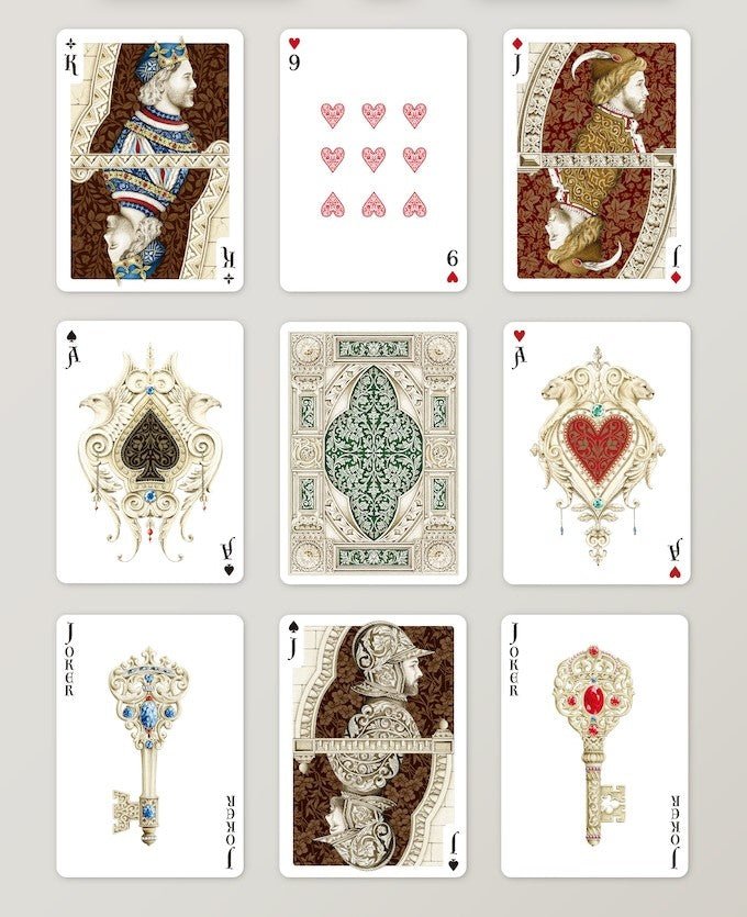 Kingdom Green by Ark Playing Cards - Carti De Joc Premium