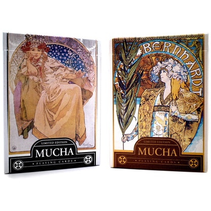 Mucha Gismonda & Princess Hyacinth SET 2 pack by TCC Playing Cards - Carti De Joc Premium