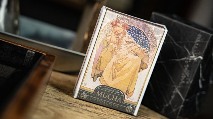 Mucha Gismonda & Princess Hyacinth SET 2 pack by TCC Playing Cards - Carti De Joc Premium