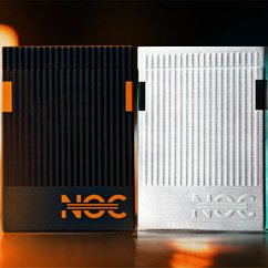 NOC 3000X3: Black/Orange Human & Silver/Teal Limited Species X SET 2 pack by The HOPC - Carti De Joc Premium