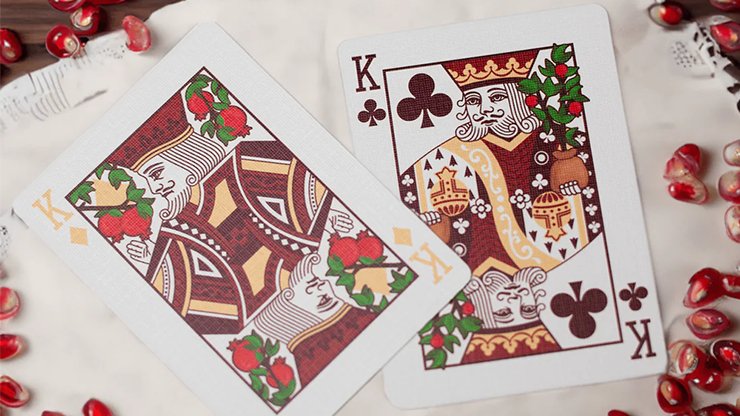 Palmegranate (Mixed/Color Varies) by Organic Playing Cards - Carti De Joc Premium
