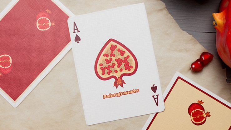 Palmegranate (Mixed/Color Varies) by Organic Playing Cards - Carti De Joc Premium