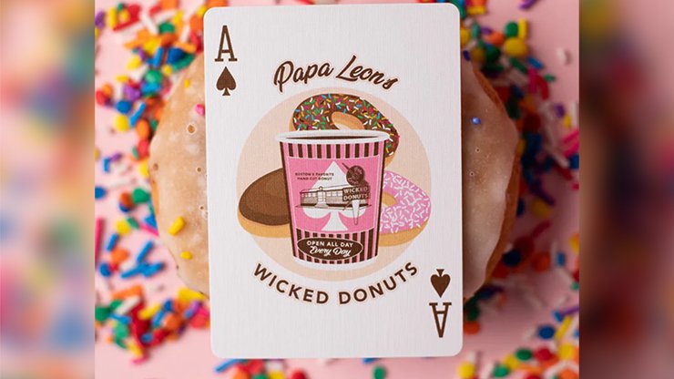 Papa Leon's Wicked Donuts Strawberry by Wounded Corner and Cam Toner - Carti De Joc Premium