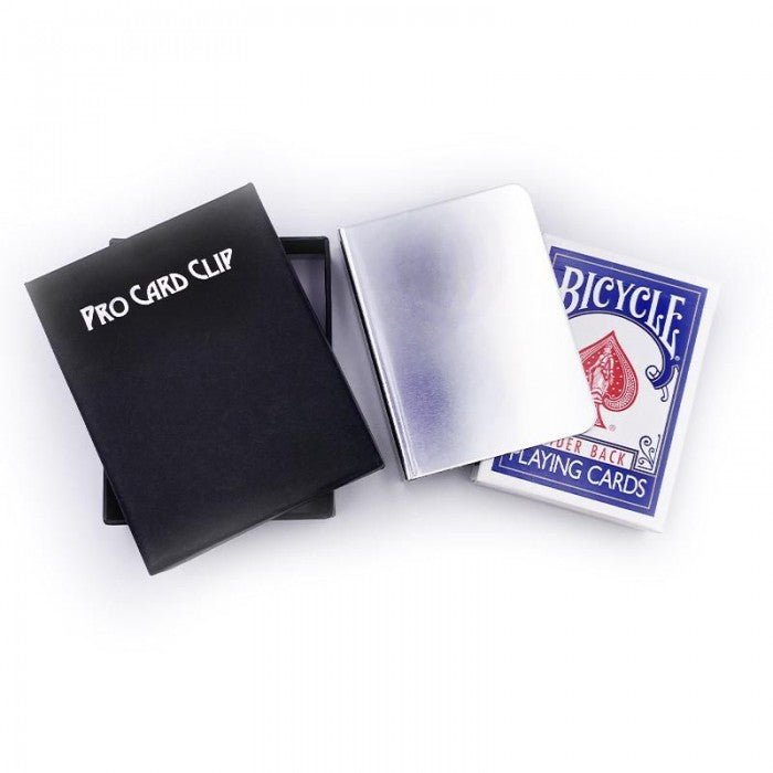 Pro Card Clip Silver - Pt transport pachet carti de joc - Carti De Joc Premium