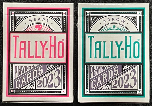 Tally Ho Arrow & Heart SET 2 pack by USPCC - Carti De Joc Premium