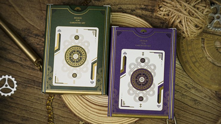 Trend Green & Purple by TCC Playing Cards - Carti De Joc Premium