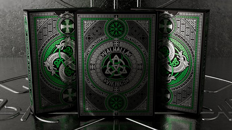 Valhalla Viking Emerald Special by Gambler's Warehouse - Carti De Joc Premium