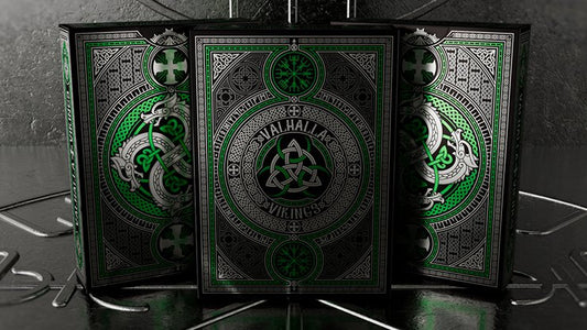 Valhalla Viking Emerald Special by Gambler's Warehouse - Carti De Joc Premium