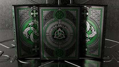 Valhalla Viking Emerald Standard by Gambler's Warehouse - Carti De Joc Premium