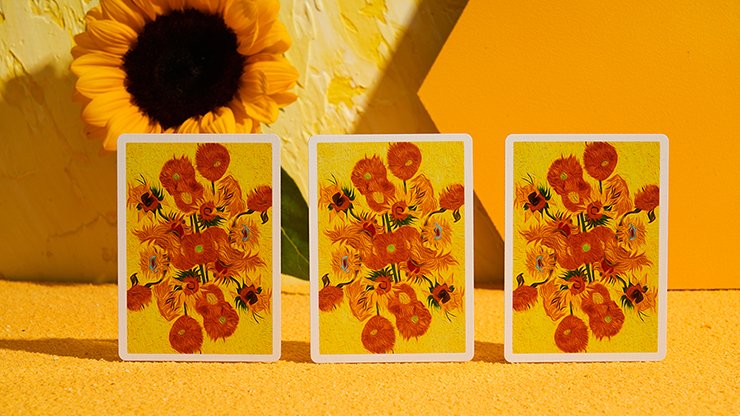 Van Gogh-Sunflowers Borderless by Jiken & Jathan - Carti De Joc Premium